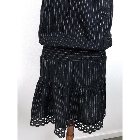 Corey Lynn Calter Halter Dress Striped Mini - Picture 10 of 10